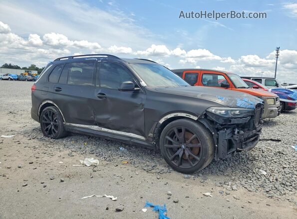5UXCW2C57KL084722 2019 BMW X7 Black Передня права чверть