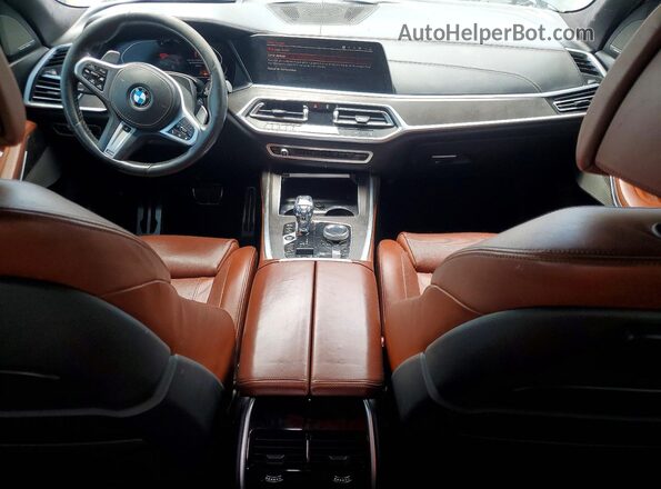 5UXCW2C57KL084722 2019 BMW X7 Black Вид панелі приладів