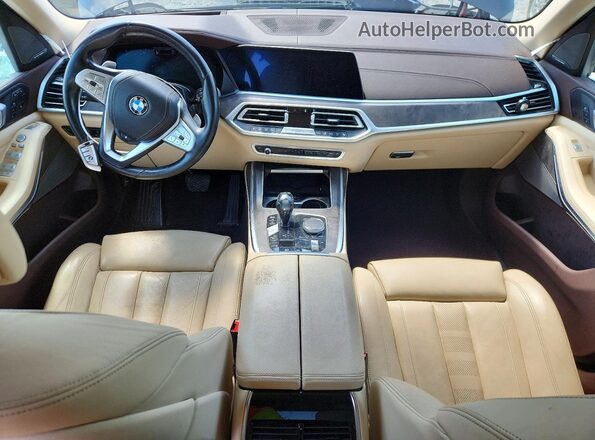 5UXCX4C52KLS38861 2019 BMW X7 Black Вид панелі приладів