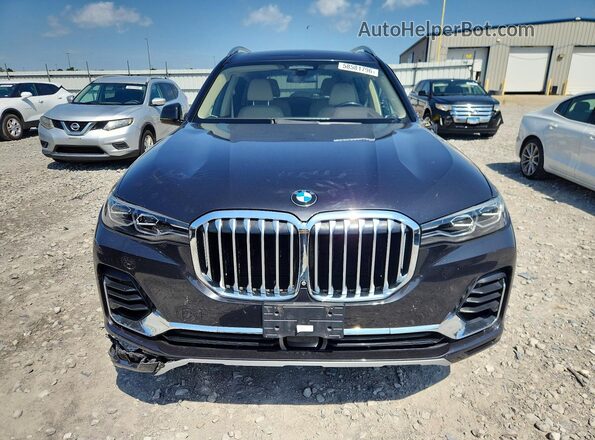 5UXCX4C52KLS38861 2019 BMW X7 Black Вид спереду