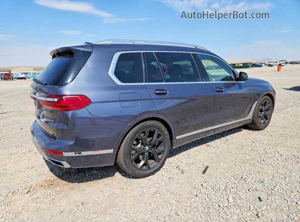 5UXCX4C53KLS35998 2019 BMW X7 Gray Задня права чверть