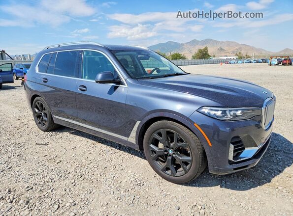 5UXCX4C53KLS35998 2019 BMW X7 Gray Передня права чверть
