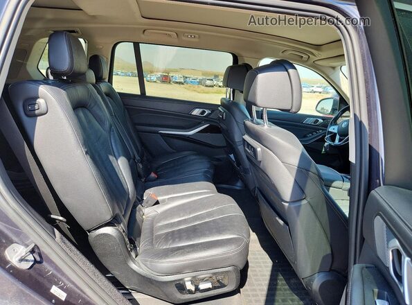 5UXCX4C53KLS35998 2019 BMW X7 Gray Вид задньої частини салону