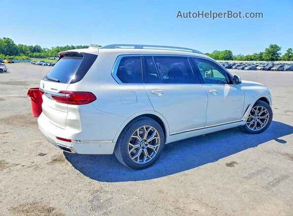 5UXCX4C53KLS36228 2019 BMW X7 White Tył prawy