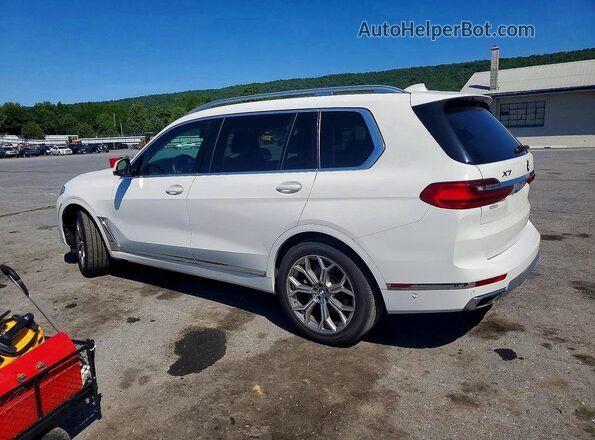 5UXCX4C53KLS36228 2019 BMW X7 White Tył lewy