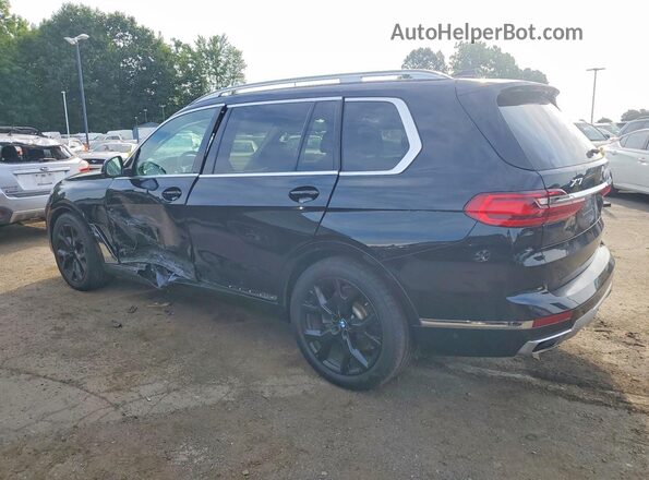 5UXCX4C57KLB40346 2019 BMW X7 Black Задня ліва чверть