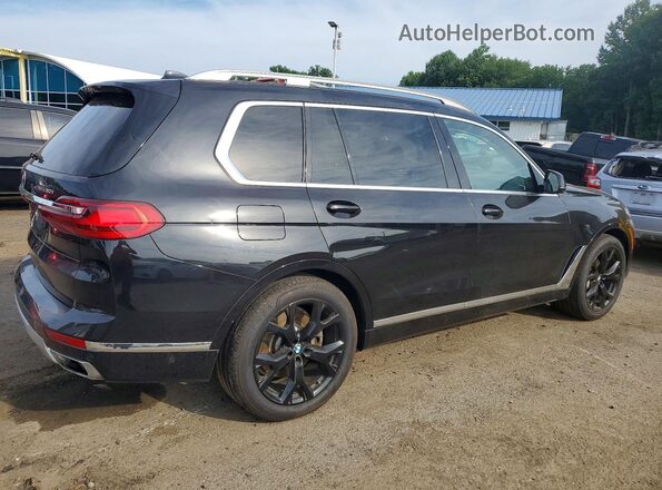 5UXCX4C57KLB40346 2019 BMW X7 Black Задня права чверть