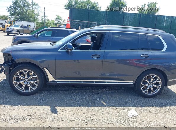 5UXCX4C57KLS38161 2019 BMW X7 Синий Панорамный вид салона 360°