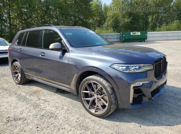5UXCX6C01L9B04781 2020 BMW X7 Gray Առջևի աջ