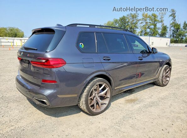 5UXCX6C01L9B04781 2020 BMW X7 Gray Հետևի աջ