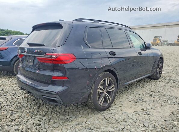 5UXCX6C01N9N09491 2022 BMW X7 Blue Tył prawy