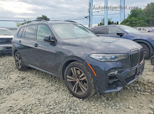 5UXCX6C01N9N09491 2022 BMW X7 Blue Przód prawy