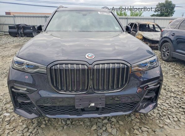 5UXCX6C01N9N09491 2022 BMW X7 Blue Widok z przodu