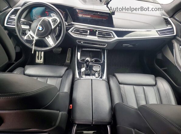 5UXCX6C01N9N09491 2022 BMW X7 Blue Widok deski rozdzielczej