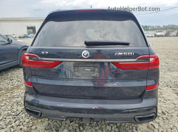 5UXCX6C01N9N09491 2022 BMW X7 Blue Widok z tyłu