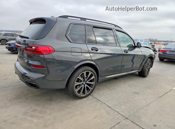 5UXCX6C02M9F85108 2021 BMW X7 Gray Հետևի աջ