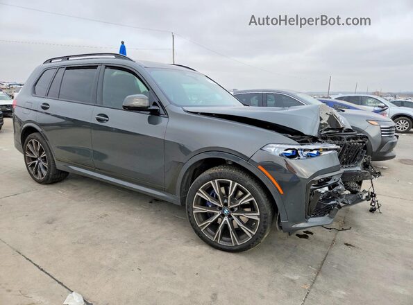 5UXCX6C02M9F85108 2021 BMW X7 Gray Առջևի աջ
