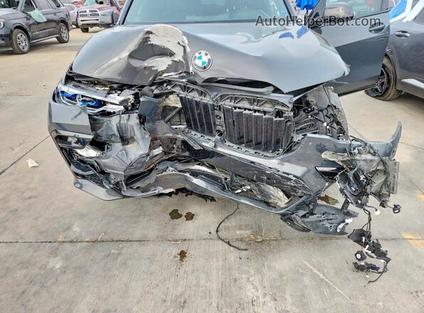 5UXCX6C02M9F85108 2021 BMW X7 Gray Սալոնի հետևի տեսք
