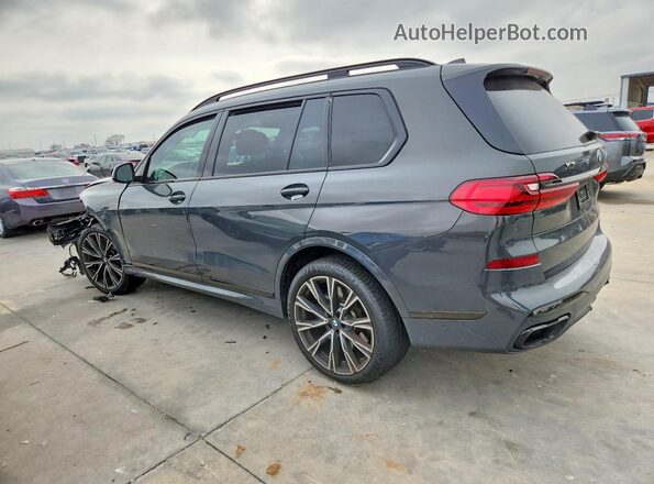 5UXCX6C02M9F85108 2021 BMW X7 Gray Հետևի ձախ