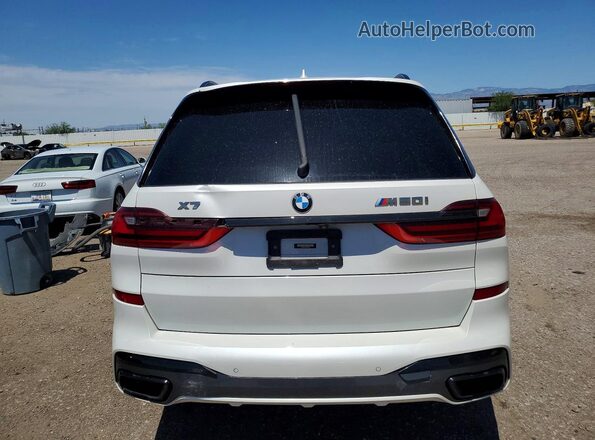 5UXCX6C07N9K19627 2022 BMW X7 White Vista de los asientos traseros