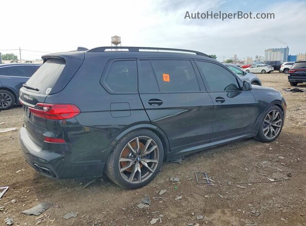 5UXCX6C08N9J22257 2022 BMW X7 Черный Задняя правая четверть