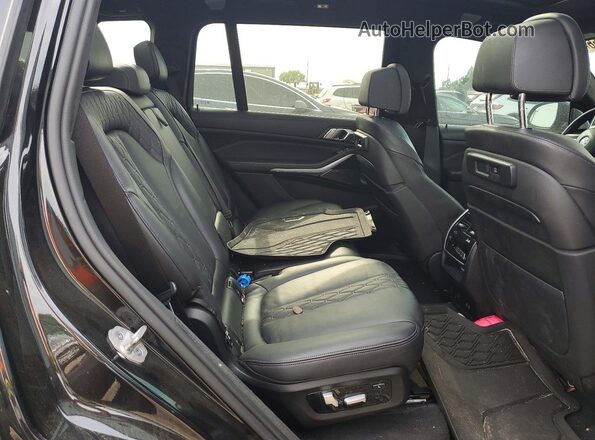 5UXCX6C08N9J22257 2022 BMW X7 Черный Вид задней части салона