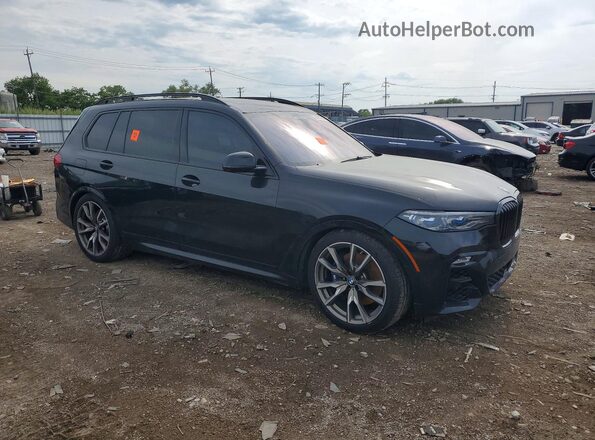 5UXCX6C08N9J22257 2022 BMW X7 Черный Передняя правая четверть