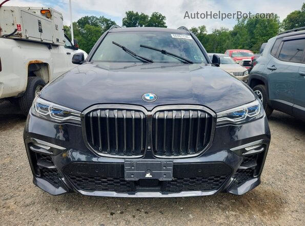 5UXCX6C0XL9B49296 2020 BMW X7 Black Սալոնի դիմացի տեսք