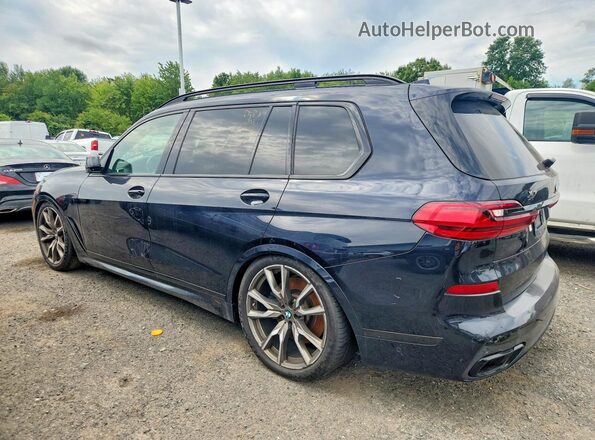 5UXCX6C0XL9B49296 2020 BMW X7 Black Հետևի ձախ