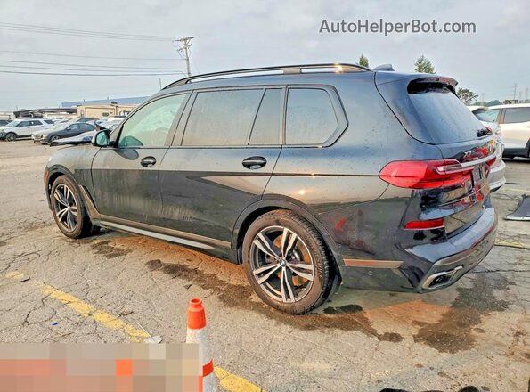 5UXCX6C0XN9J34152 2022 BMW X7 Black Tył lewy