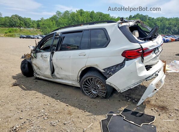 5UXCX6C13M9F71226 2021 BMW X7 White Tył lewy