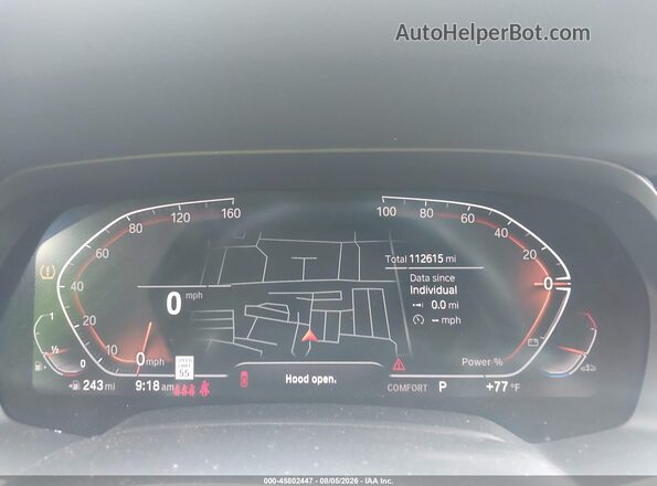 5UXCY4C01M9H36165 2021 BMW X6 White Вид задніх сидінь