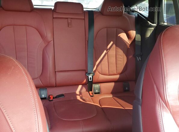 5UXCY6C01L9D04637 2020 BMW X6 Black Vista de los asientos traseros