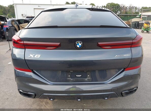 5UXCY6C01N9M56837 2022 BMW X6 Black 