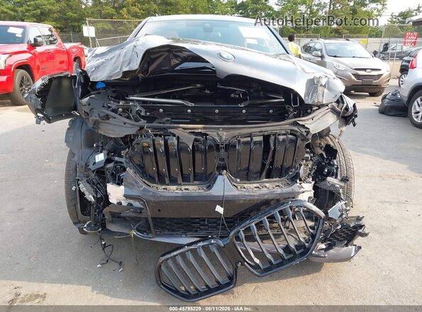 5UXCY6C01N9M56837 2022 BMW X6 Black Вид щитка приладів