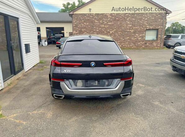 5UXCY6C01P9N50333 2023 BMW X6 Black Вид салону спереду