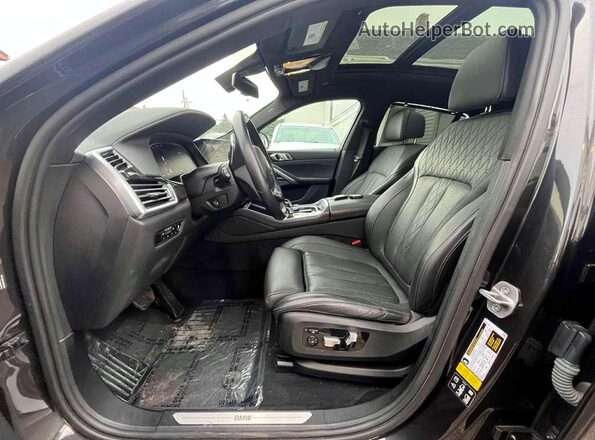 5UXCY6C01P9N50333 2023 BMW X6 Black Вид щитка приладів
