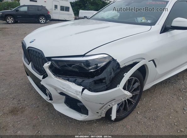 5UXCY6C03N9J65871 2022 BMW X6 White Vista frontal