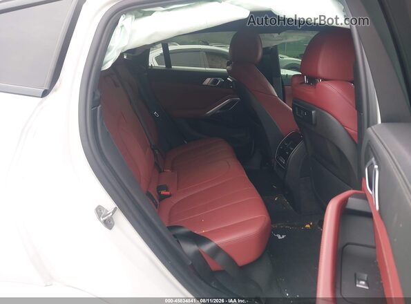 5UXCY6C03N9J65871 2022 BMW X6 White Vista de la etiqueta del VIN