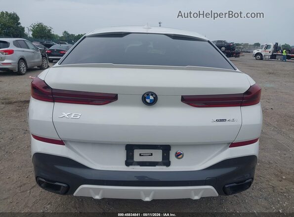 5UXCY6C03N9J65871 2022 BMW X6 White 