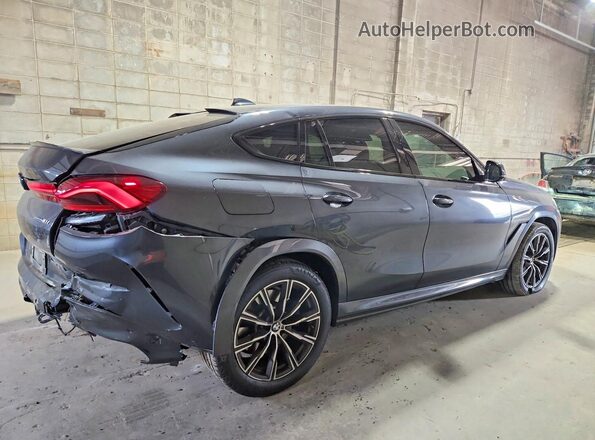 5UXCY6C06M9F13907 2021 BMW X6 Black Rear right