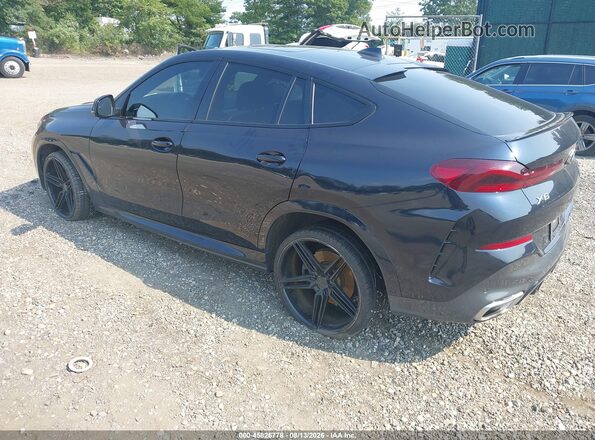 5UXCY6C09P9N59460 2023 BMW X6 Black Задня ліва чверть
