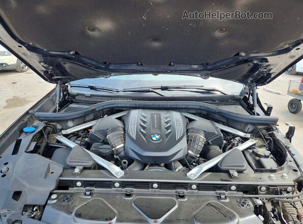 5UXCY8C02P9N57142 2023 BMW X6 Black Շարժիչի բաժամունքի տեսք