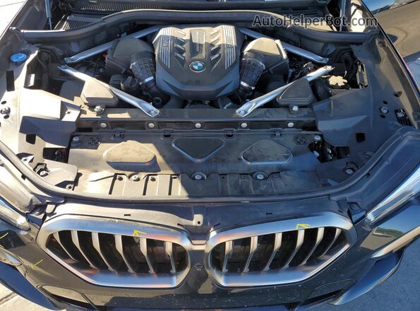 5UXCY8C07N9N02909 2022 BMW X6 Black Vista interior trasera