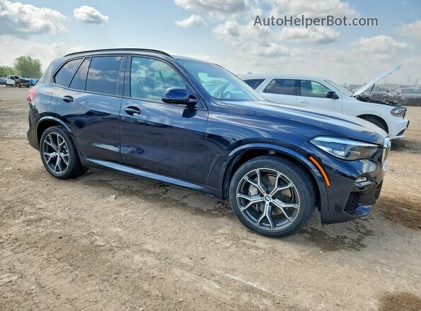 5UXJU2C54KLN67131 2019 BMW X5 Black Przód prawy