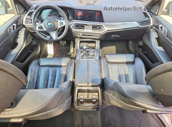 5UXJU2C54KLN67131 2019 BMW X5 Black Widok deski rozdzielczej