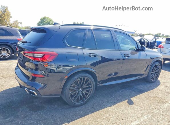 5UXJU2C57KLN65759 2019 BMW X5 Blue Vista frontal