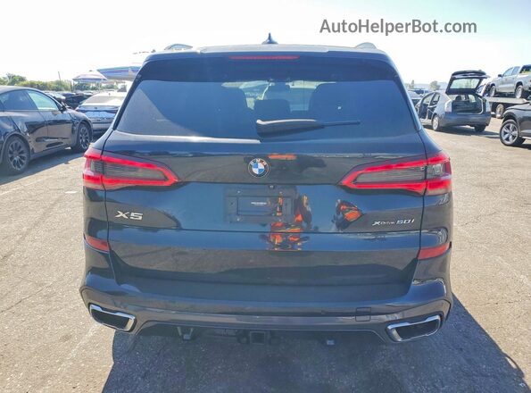 5UXJU2C57KLN65759 2019 BMW X5 Blue Vista interior trasera