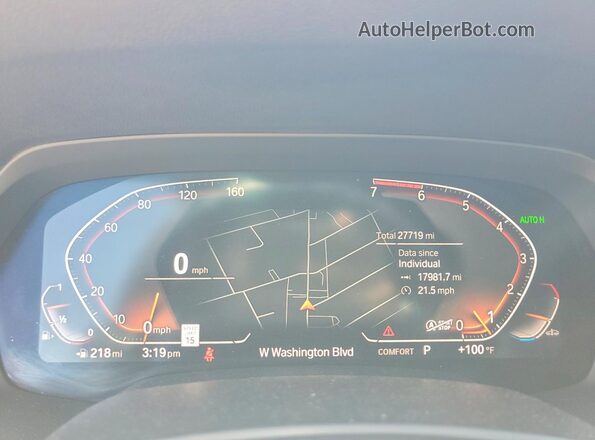5UXJU2C57KLN65759 2019 BMW X5 Blue 