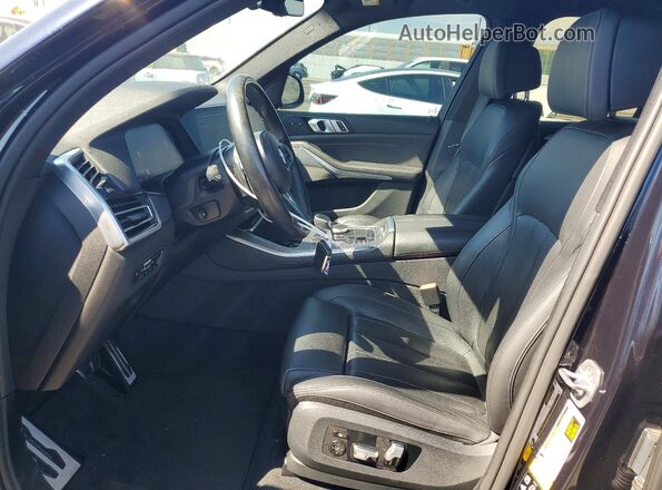 5UXJU2C57KLN65759 2019 BMW X5 Blue Vista interior de 360 grados